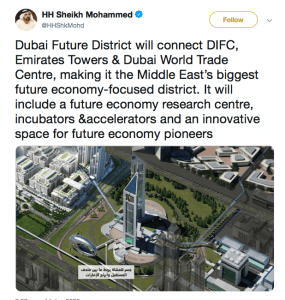  Sheikh mohammed launches dubai future district